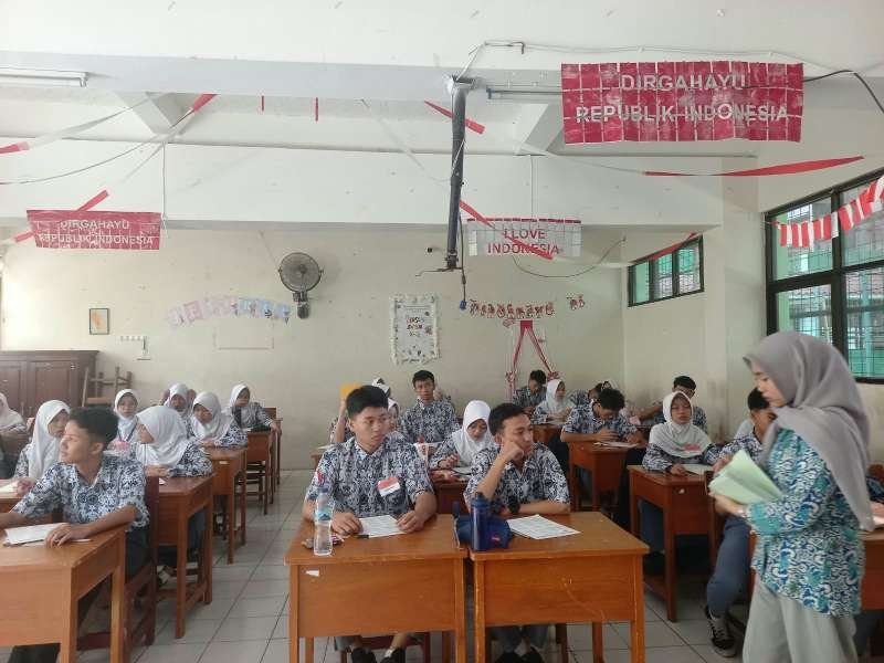 Siap Hadapi TKA ! Murid Kelas XII MAN 1 Cianjur Ikuti Gladi Bersih dengan Penuh Kesungguhan